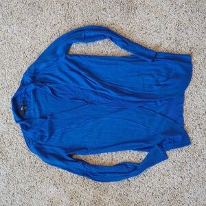 Women's Blue Mossimo Lightweight Cardigan Sweater, Size Small